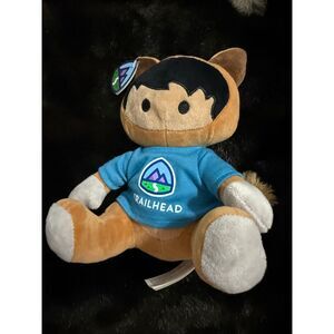 plush trailhead raccoon boy NWT salesforce stuffed animal